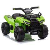 Quad Eléctrico Infantil JS320 Verde con Motor de 45W, Batería 6V y Sonidos - Velocidad hasta 2 km/h