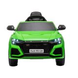 Coche Eléctrico Infantil Audi RS Q8 Verde con Control Remoto y Asiento de Ecocuero - imagen 3