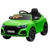 Coche Eléctrico Infantil Audi RS Q8 Verde con Control Remoto y Asiento de Ecocuero - imagen 4