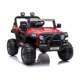Coche Eléctrico Infantil BBH-016 Rojo con Control Remoto y Ruedas EVA - imagen 2
