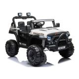 Coche Eléctrico Infantil BBH-016 Blanco con Control Remoto y Asiento de Ecocuero - imagen 2