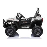 Coche Eléctrico Infantil BBH-016 Blanco con Control Remoto y Asiento de Ecocuero - imagen 5