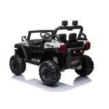 Coche Eléctrico Infantil BBH-016 Blanco con Control Remoto y Asiento de Ecocuero - imagen 6