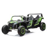 Coche Eléctrico Infantil Buggy 4x4 24V LEAN CARS A033 - Verde