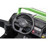 Buggy Eléctrico Infantil STRONG A032 Verde – 24V, 180W, Ruedas Inflables y Carga de 100 kg