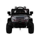 Coche Eléctrico para Niños Jeep JJ245 Negro con Control Remoto y Asiento de Ecopiel - imagen 4