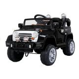 Coche Eléctrico para Niños Jeep JJ245 Negro con Control Remoto y Asiento de Ecopiel - imagen 5