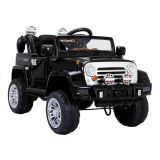 Coche Eléctrico para Niños Jeep JJ245 Negro con Control Remoto y Asiento de Ecopiel - imagen 3