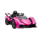 Coche Eléctrico Infantil Lamborghini GT HL528 12V LEAN CARS - Rosa - imagen 6