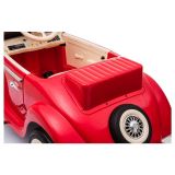 Coche Eléctrico Mercedes 540K Rojo para Niños 12V | Retro con Control Remoto por dentro