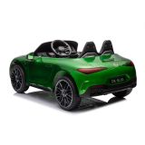 Coche Eléctrico Infantil Mercedes AMG SL63 Verde Pintado con Control Remoto y Asiento de Eco-Cuero - imagen 6