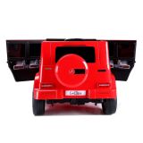 Coche Eléctrico para Niños Mercedes G500 Rojo con 2 Motores, 12V y Control Remoto - imagen 6