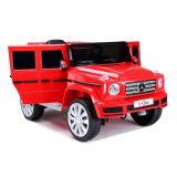 Coche Eléctrico para Niños Mercedes G500 Rojo con 2 Motores, 12V y Control Remoto - imagen 7