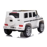Coche Eléctrico para Niños Mercedes G500 Blanco con 2 Motores, 12V y Control Remoto - imagen 6