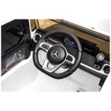 Coche Eléctrico para Niños Mercedes G500 Blanco con 2 Motores, 12V y Control Remoto - imagen 8