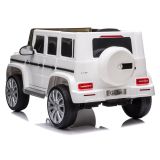 Coche Eléctrico para Niños Mercedes G500 Blanco con 2 Motores, 12V y Control Remoto - imagen 4
