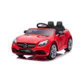Coche Eléctrico Infantil Mercedes SLC 300 Rojo con Control Remoto y Asiento de Piel