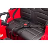 Coche Eléctrico Infantil XB-1118 Rojo 4x4 con Batería 12V, Asiento de Piel y Control Remoto
