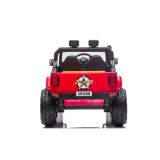 Coche Eléctrico Infantil XB-1118 Rojo 4x4 con Batería 12V, Asiento de Piel y Control Remoto
