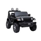 Jeep Eléctrico para Niños Wrangler Rubicon 4x4 Negro con 4 Motores, 12V y Control Remoto - imagen 3