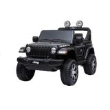Jeep Eléctrico para Niños Wrangler Rubicon 4x4 Negro con 4 Motores, 12V y Control Remoto - imagen 6