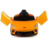 Coche Eléctrico para Niños McLaren GT Amarillo con 2 Motores, 12V y Control Remoto - imagen 8