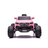 Coche Eléctrico Infantil Mercedes DK-MT950 4x4 24V LEAN CARS - Rosa Claro - imagen 2