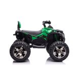 Quad Eléctrico Infantil QLS-3288 – 12V, 4 Motores y Luces LED verde
