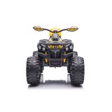 Quad Eléctrico Infantil QLS-3288 – 12V, 4 Motores y Luces LED amarillo