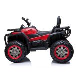 Quad Eléctrico Infantil XMX607 Rojo Spider – 12V, 4 Motores y Luces LED - imagen 4