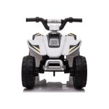 Quad Eléctrico Infantil XMX612 Blanco con Motor de 35W y Batería 6V - Hasta 2 Horas de Uso - imagen 3