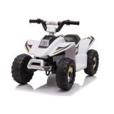 Quad Eléctrico Infantil XMX612 Blanco con Motor de 35W y Batería 6V - Hasta 2 Horas de Uso - imagen 4