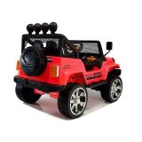 Coche Eléctrico Infantil Jeep S2388 4x45W Blanco con Mando a Distancia y Asiento de Piel

