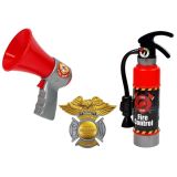 Set de Bombero Infantil con Mochila, Extintor, Linterna y Megáfono - imagen 4