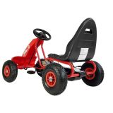 Go-Cart A-18 para Niños Color Rojo – Con Freno de Mano, Asiento Ajustable y Ruedas Inflables - imagen 4