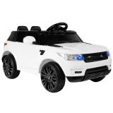 Coche Eléctrico para Niños HL1638 Blanco con Control Remoto y Luces LED - imagen 2