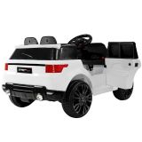 Coche Eléctrico para Niños HL1638 Blanco con Control Remoto y Luces LED - imagen 3