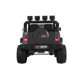 Coche Eléctrico Infantil Jeep HP012 Negro con Control Remoto y Asiento de Eco-Cuero - imagen 3