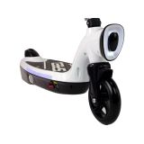 Patinete Eléctrico Infantil KL-168 Blanco 12V con Luces LED
