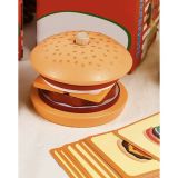 Hamburguesa de Madera , Juguete educativo y divertido para Niños - imagen 10