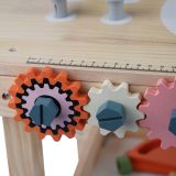Taller Infantil de Madera 3-en-1 con Herramientas – Banco de Trabajo Educativo KRUZZEL - imagen 7