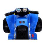 Quad Eléctrico Infantil Mediano Azul con Motor 2x45W, Batería 12V y Sonidos - Velocidad hasta 5 km/h - imagen 3