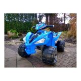 Quad Eléctrico Infantil Mediano Azul con Motor 2x45W, Batería 12V y Sonidos - Velocidad hasta 5 km/h - imagen 7