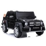 Coche Eléctrico para Niños Mercedes A100 Negro con 2 Motores, 12V y Control Remoto - imagen 3