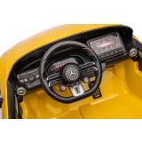 Coche Eléctrico Infantil Mercedes AMG SL63 Amarillo Pintado con Control Remoto y Asiento de Eco-Cuero - imagen 2
