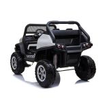 Coche Eléctrico Infantil Mercedes Unimog 4x4 12V LEAN CARS - Blanco - imagen 7