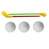 Set de Mini Golf Infantil con Luces y Sonidos - LEAN Toys - imagen 3