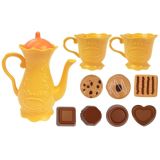 Cocina Infantil Naranja LEAN Toys - Set de Juguete con Accesorios - imagen 4