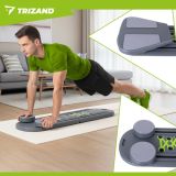 Tabla Multifuncional TRIZAND para Pilates y Yoga 97x35 cm con Asas y Bandas Elásticas - imagen 4