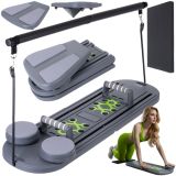 Tabla Multifuncional TRIZAND para Pilates y Yoga 97x35 cm con Asas y Bandas Elásticas - imagen 2